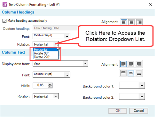 Creating and Formatting Text Columns for Version 7.0 - OnePager Wiki